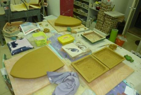 שחזור עיטורי חרס 